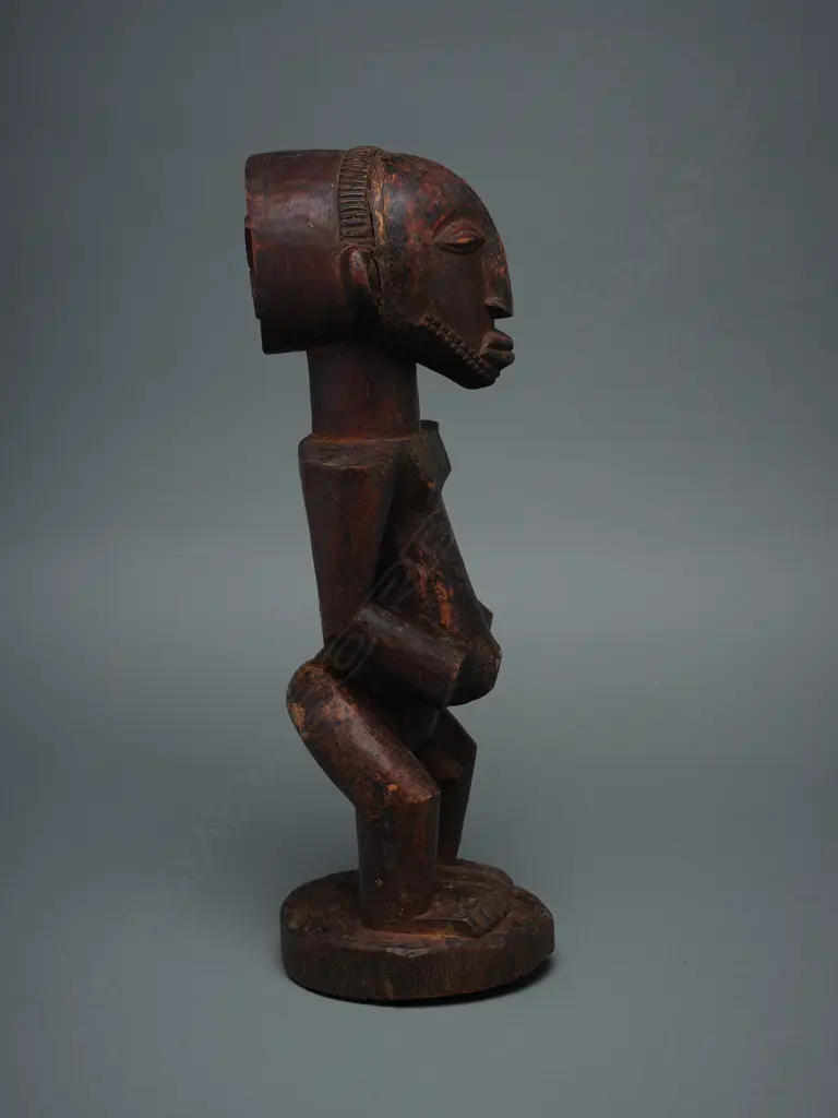 Wooden male ancestor (singiti) figure - Hemba, Congo, Image 1++